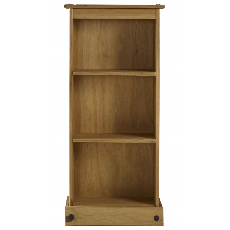 Corona Low Narrow Bookcase